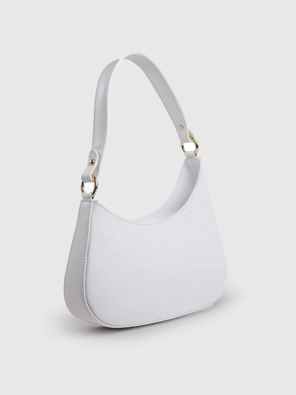 Сумка багет з натуральної шкіри 