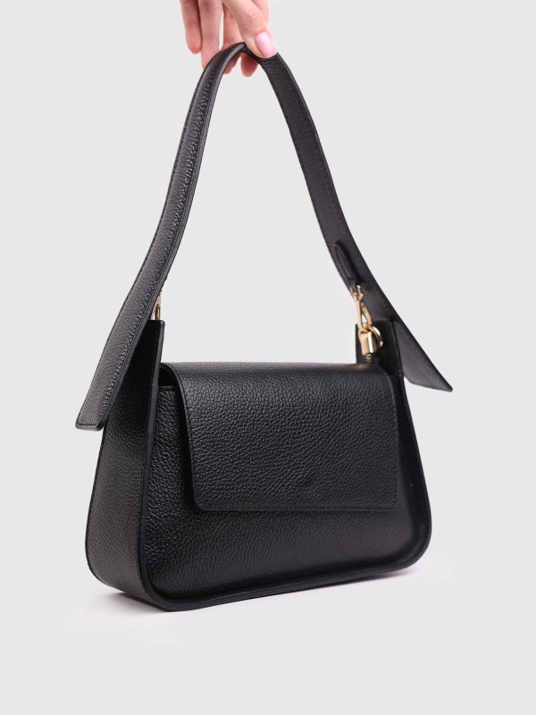 Сумка класична з натуральної шкіри 