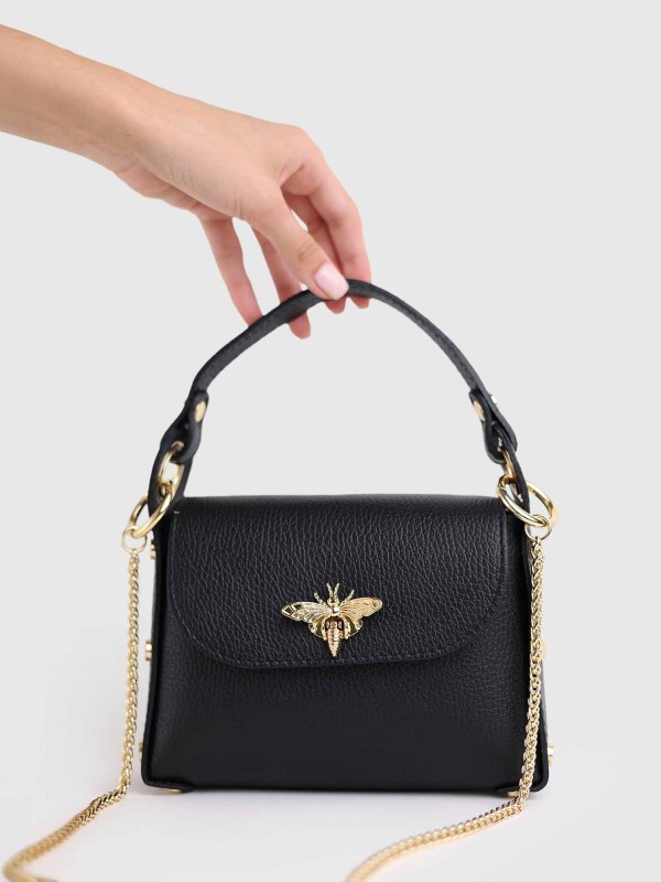 Сумка клатч з натуральної шкіри 