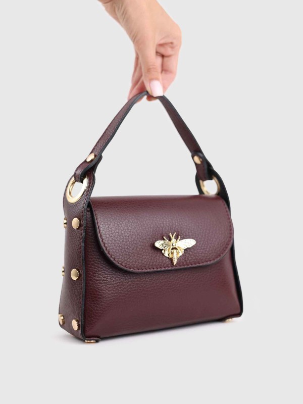 Сумка клатч з натуральної шкіри 