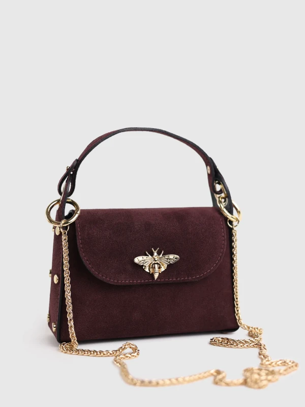 Сумка клатч з натуральної замші