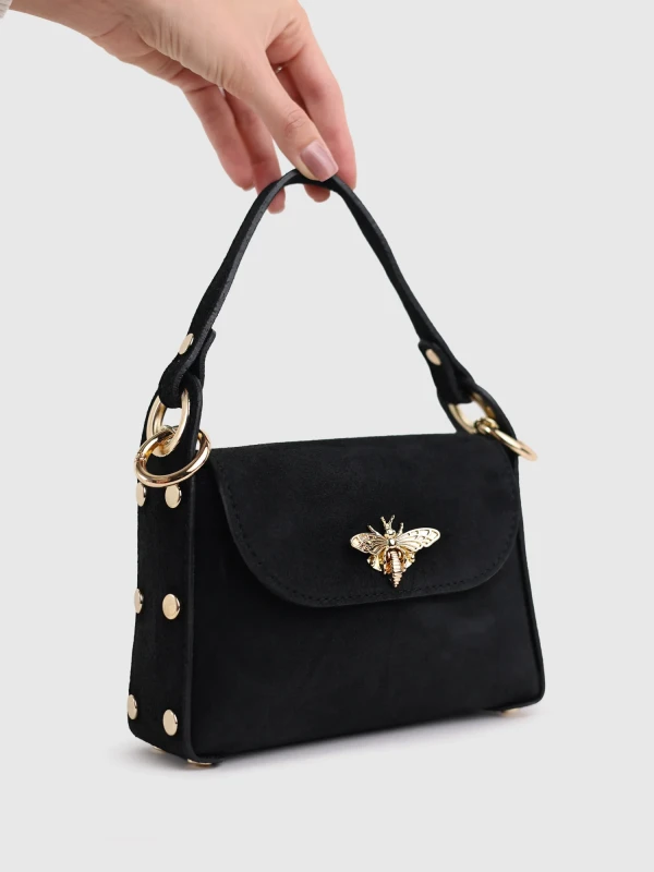 Сумка клатч з натуральної замші