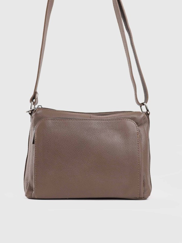 Сумка кросбоді з натуральної шкіри 