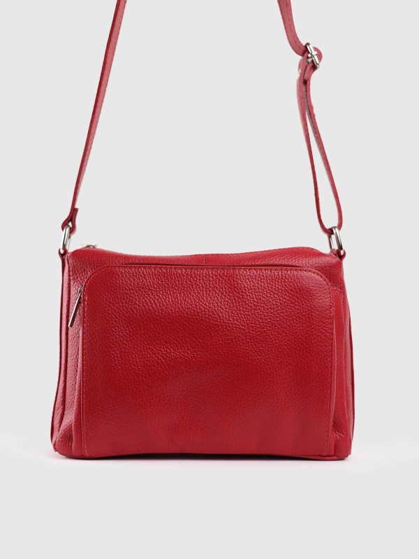 Сумка кросбоді з натуральної шкіри 