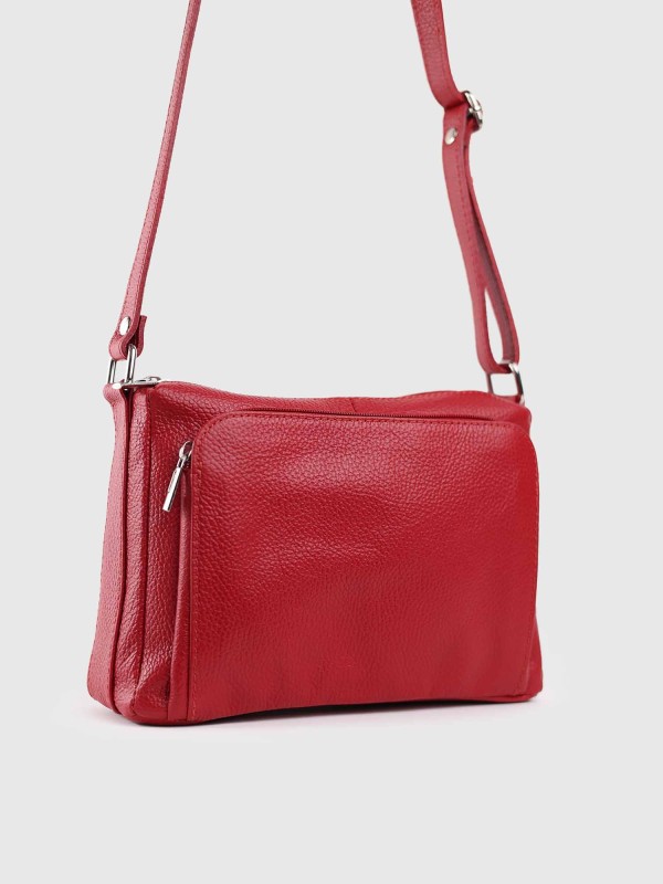 Сумка кросбоді з натуральної шкіри 