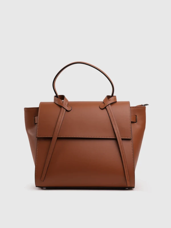 Сумка класична з натуральної шкіри 