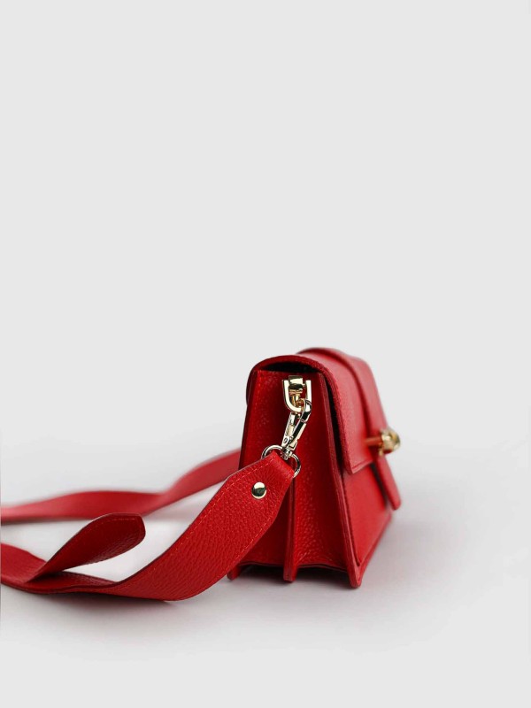 Сумка класична з натуральної шкіри 