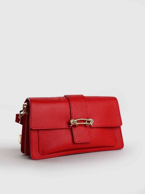 Сумка класична з натуральної шкіри 