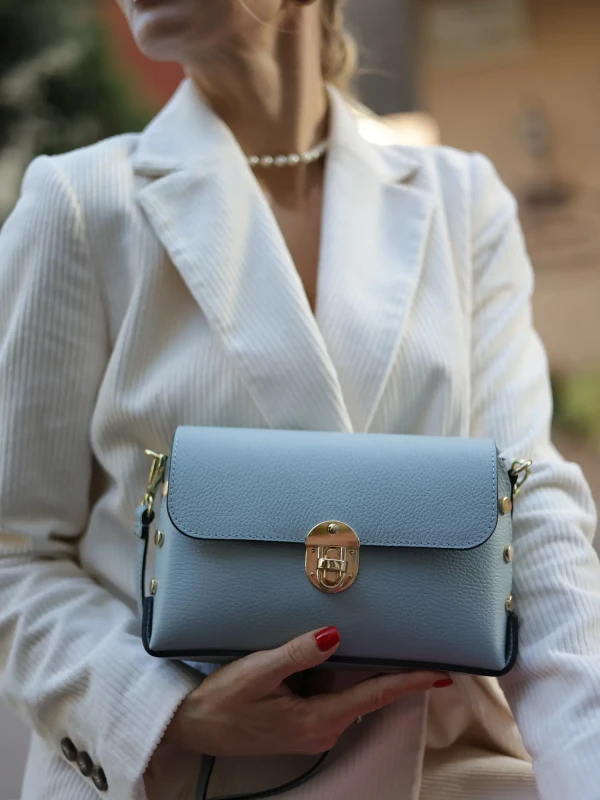 Сумка кросбоді з натуральної шкіри 