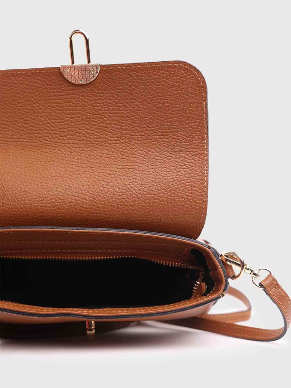 Сумка кросбоді з натуральної шкіри 