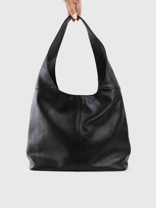 Сумка шопер з натуральної шкіри 