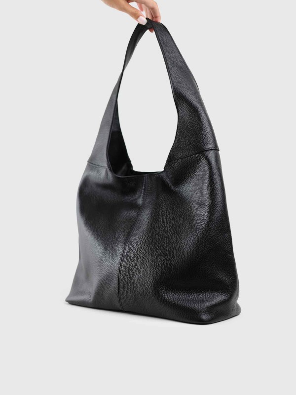 Сумка шопер з натуральної шкіри 