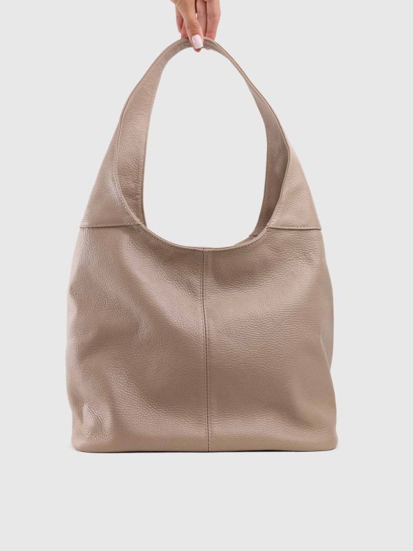 Сумка шопер з натуральної шкіри 