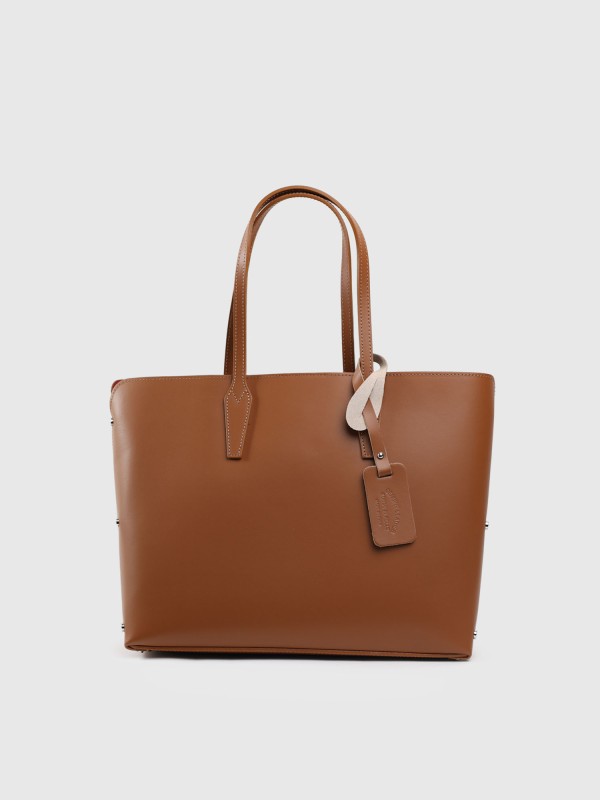 Сумка шопер з натуральної шкіри 