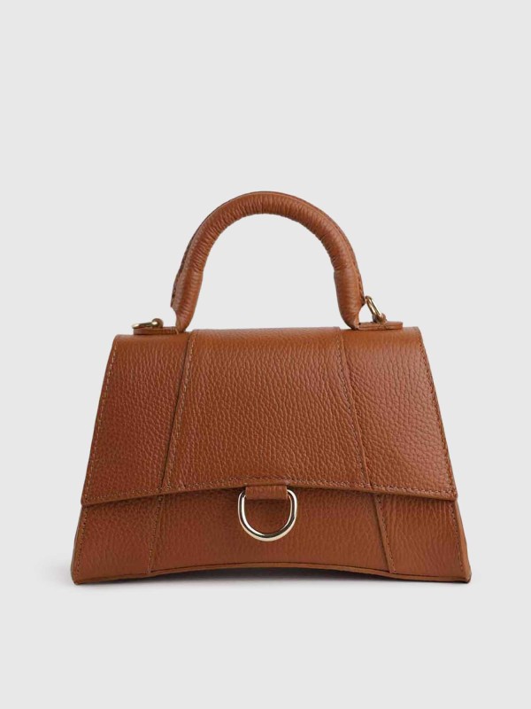 Сумка класична з натуральної шкіри 