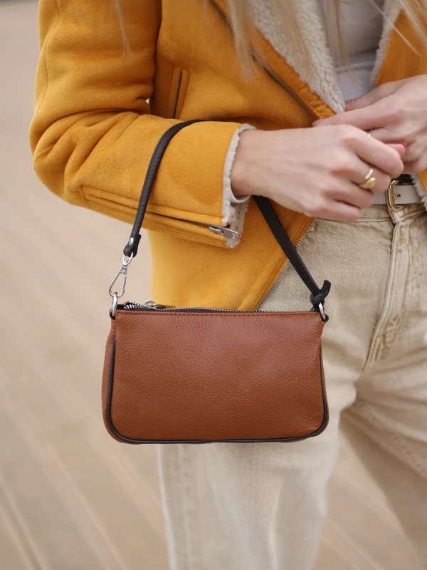 Сумка з натуральної шкіри