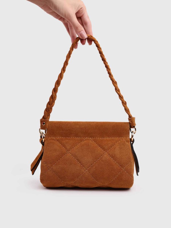 Сумка з натуральної замші