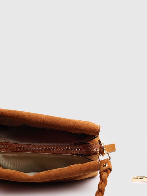 Сумка з натуральної замші