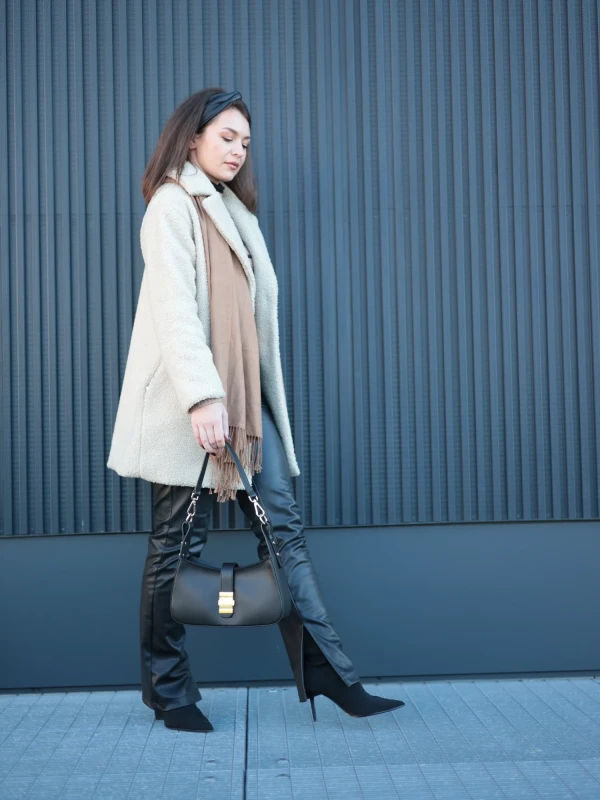 Сумка класична з натуральної шкіри 