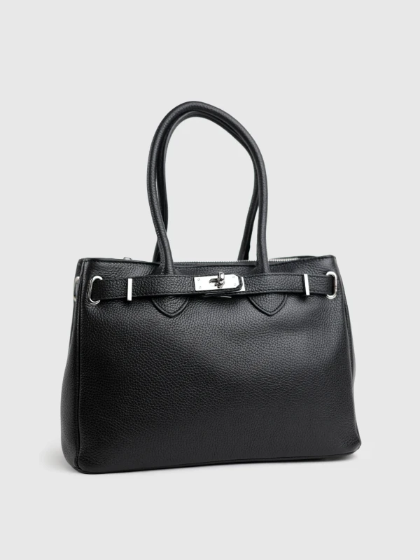 Сумка класична з натуральної шкіри 