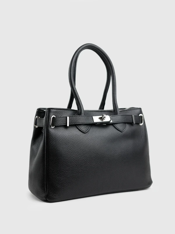 Сумка класична з натуральної шкіри 