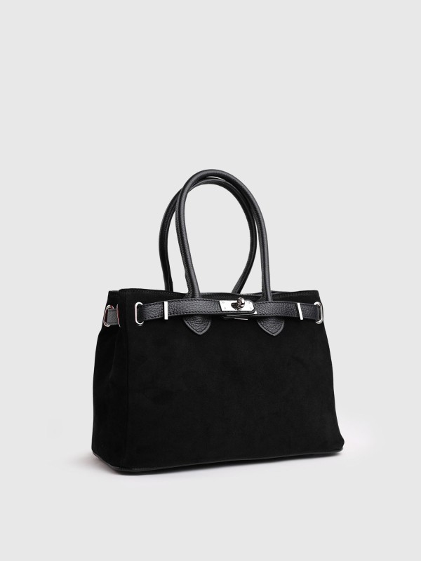 Сумка класична з натуральної шкіри 