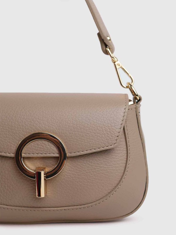 Сумка класична з натуральної шкіри 