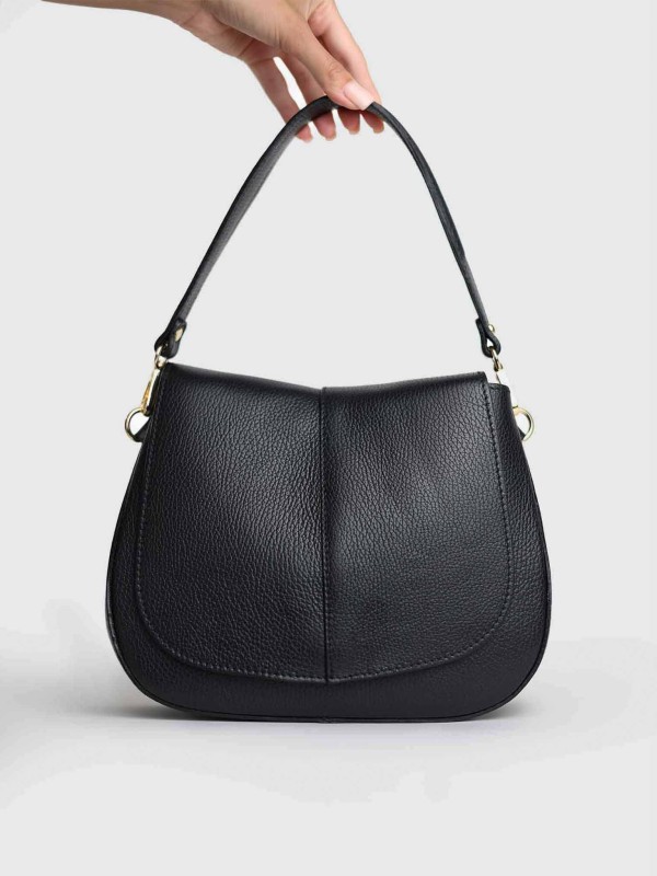 Сумка класична з натуральної шкіри 