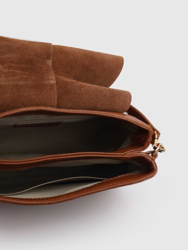 Сумка класична з натуральної шкіри 