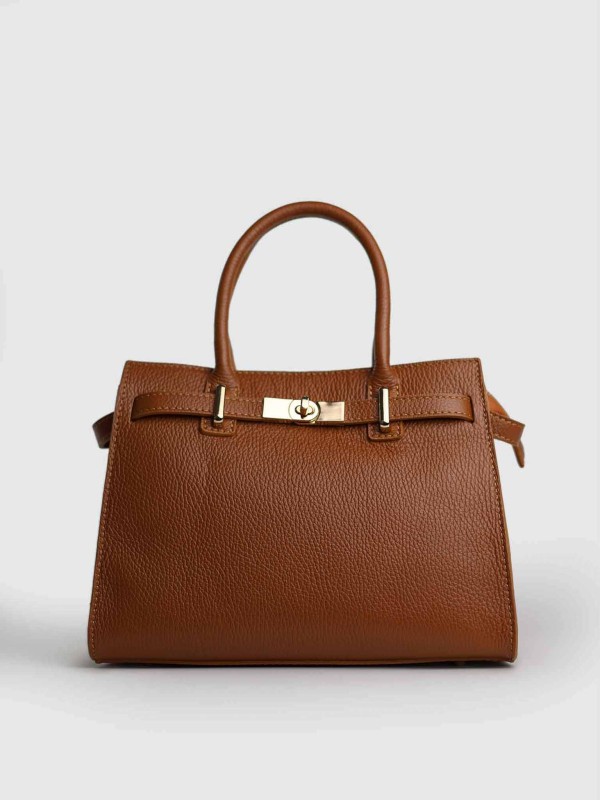 Сумка класична з натуральної шкіри 