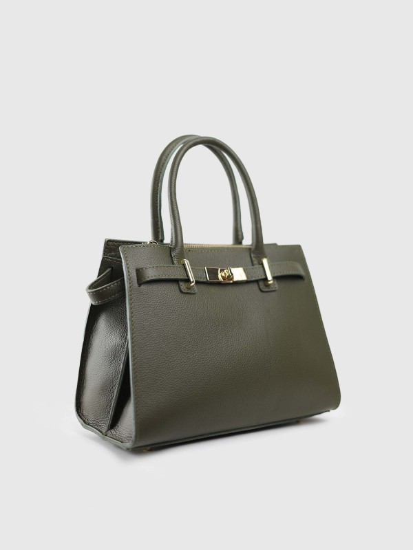 Сумка класична з натуральної шкіри 