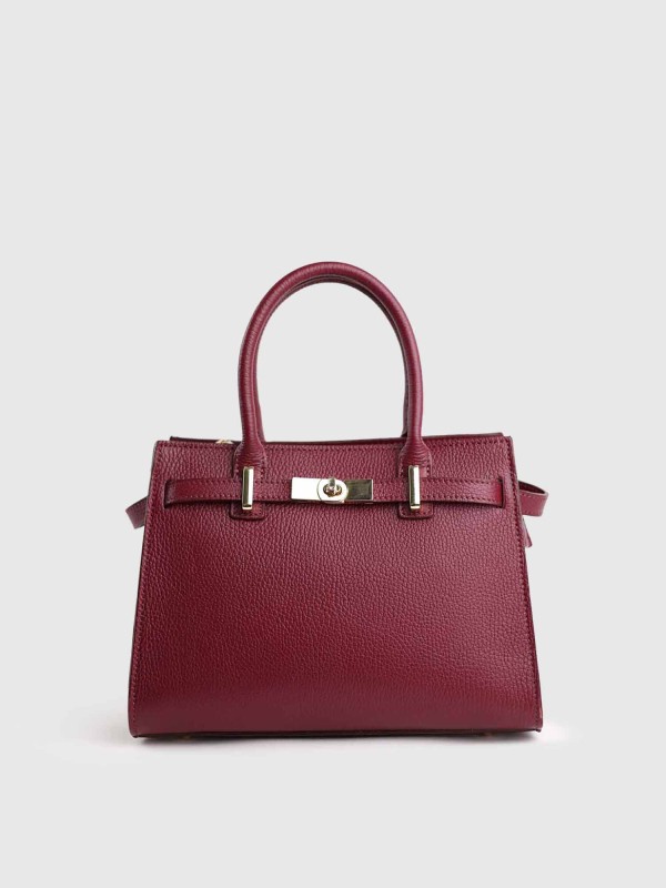 Сумка класична з натуральної шкіри 