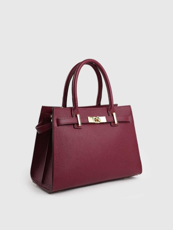 Сумка класична з натуральної шкіри 