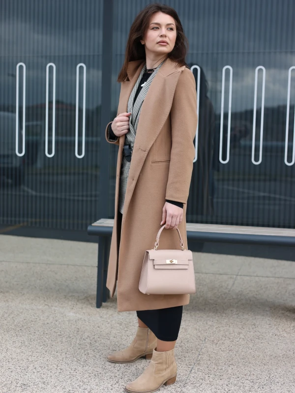 Сумка класична з натуральної шкіри 