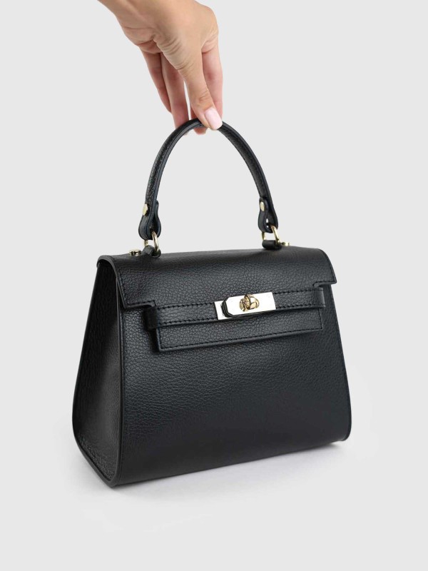 Сумка класична з натуральної шкіри 