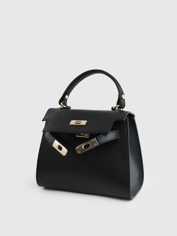 Сумка класична з натуральної шкіри 