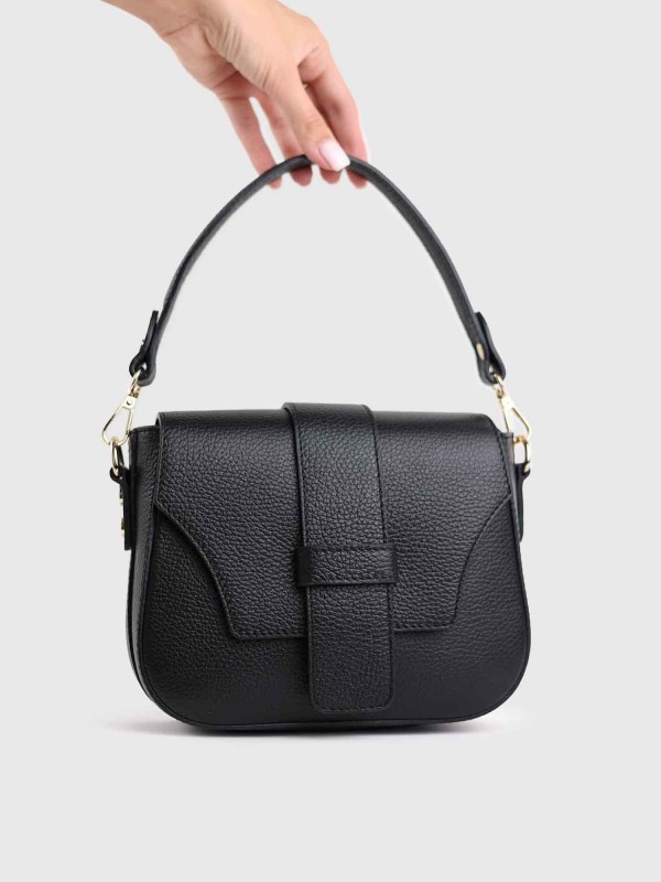 Сумка кросбоді з натуральної шкіри 