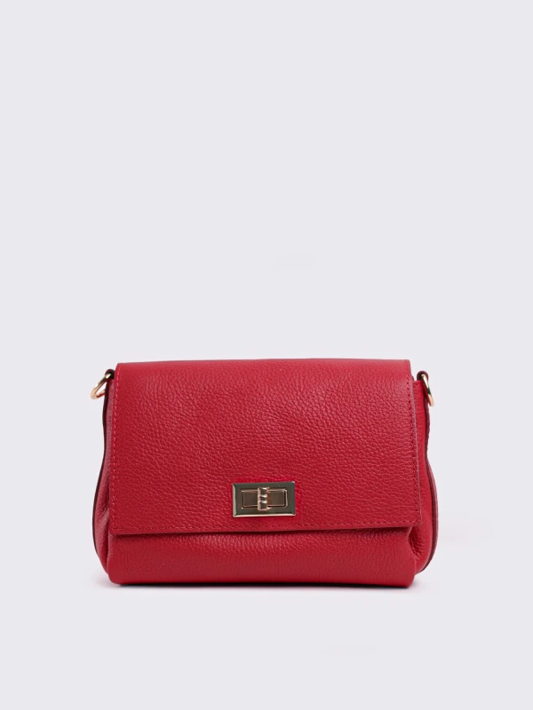 Сумка кросбоді з натуральної шкіри 