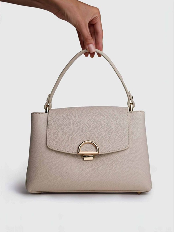 Сумка класична з натуральної шкіри 