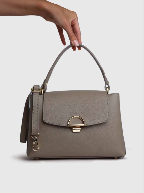 Сумка класична з натуральної шкіри 