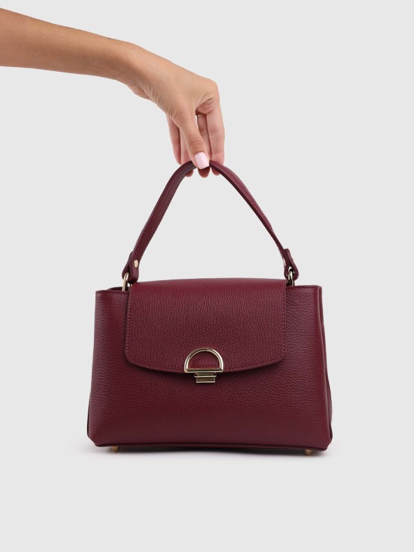 Сумка класична з натуральної шкіри 