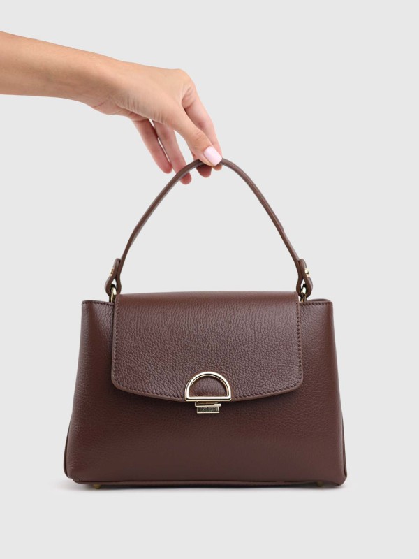 Сумка класична з натуральної шкіри 