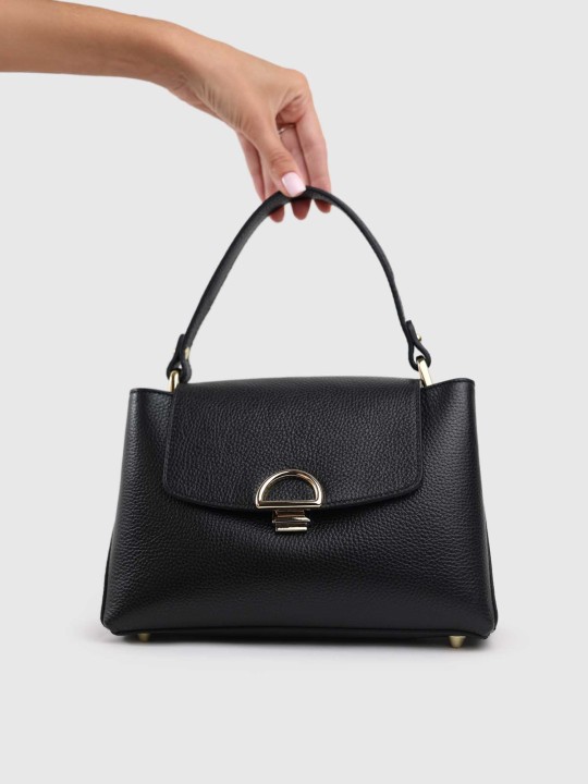 Сумка класична з натуральної шкіри 