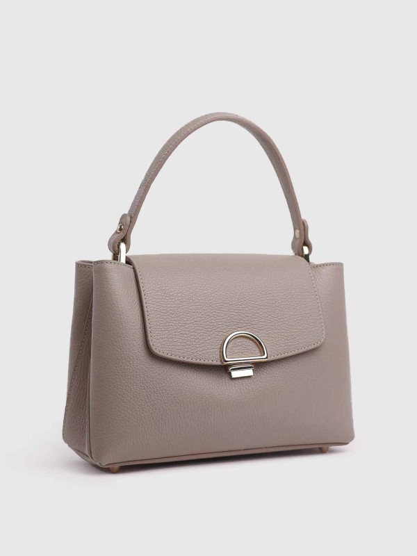 Сумка класична з натуральної шкіри 