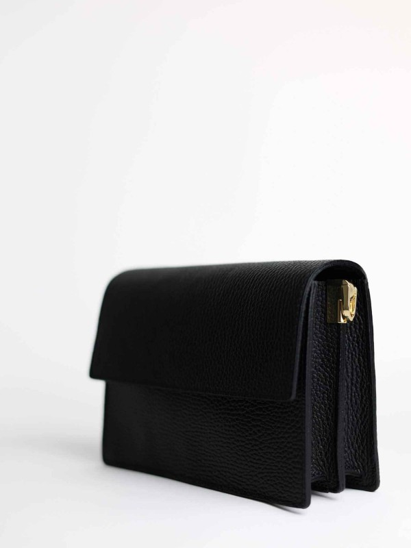 Сумка класична з натуральної шкіри 