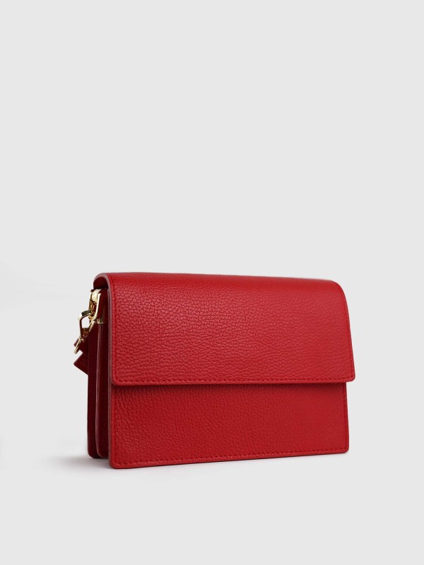 Сумка класична з натуральної шкіри 