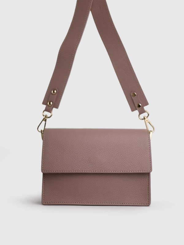 Сумка класична з натуральної шкіри 