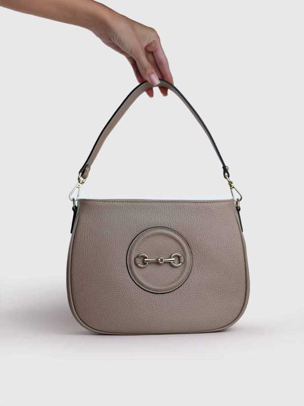 Сумка класична з натуральної шкіри 