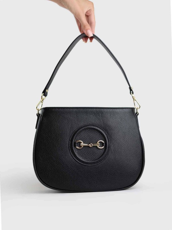 Сумка класична з натуральної шкіри 