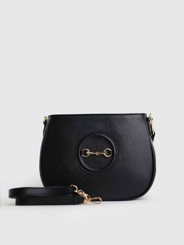 Сумка класична з натуральної шкіри 